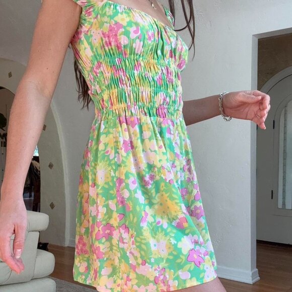 XS/S With Jéan Marseille Floral Mini Dress - Picture 4 of 8